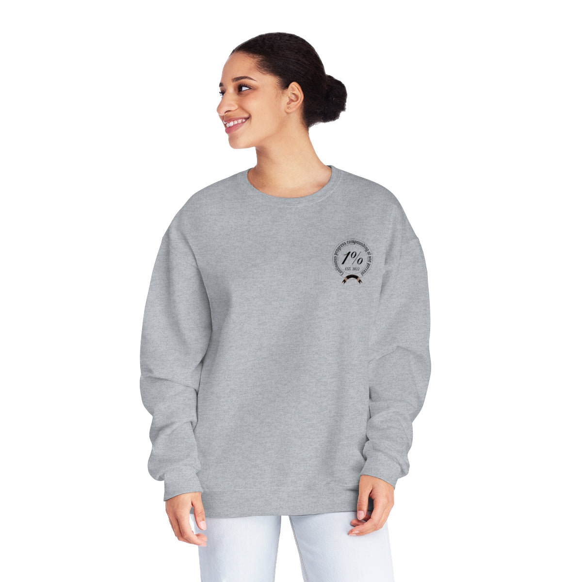 Lifestyle Worth Living | Unisex NuBlend® Crewneck Sweatshirt | One Percent