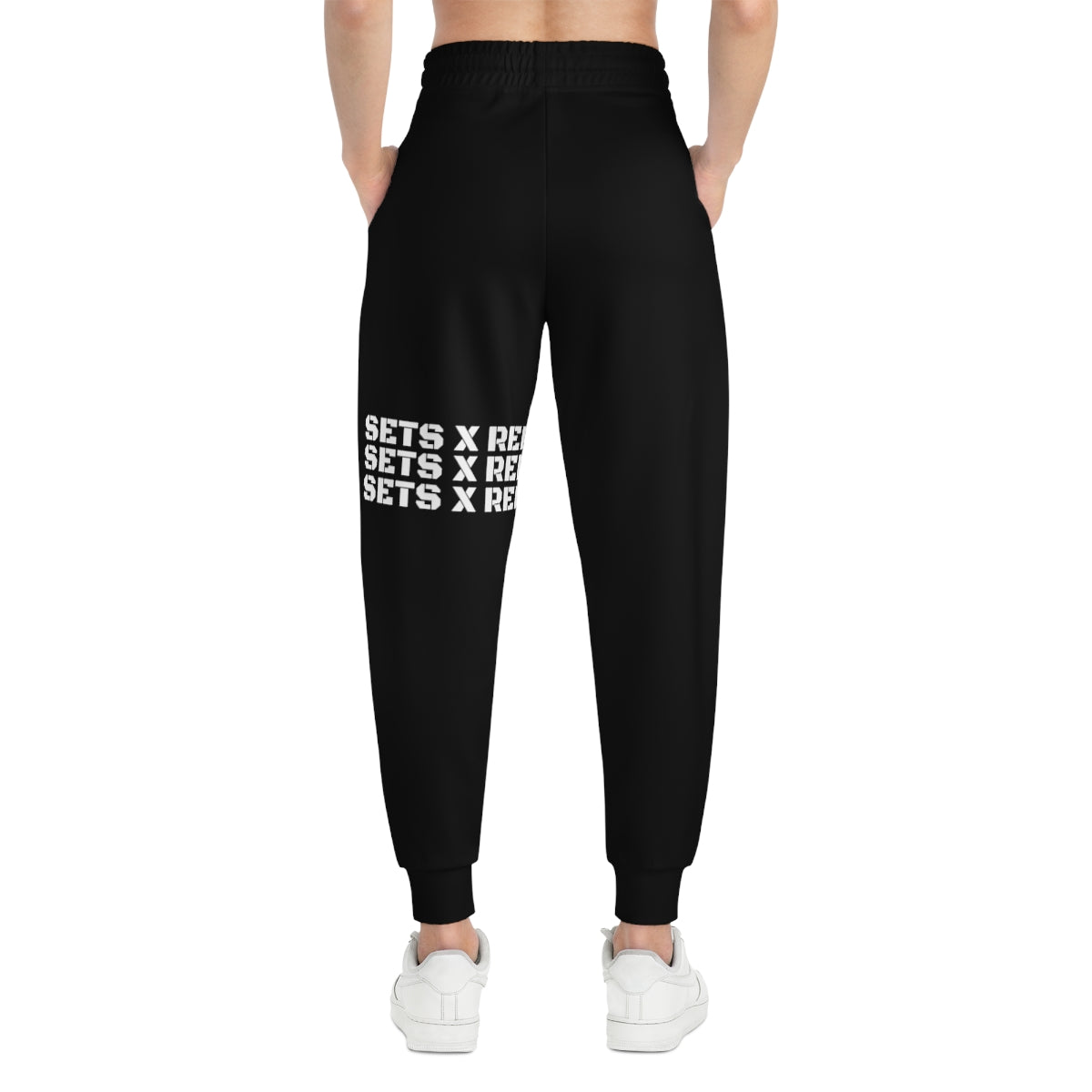 One Percent Unisex Athletics Jogger | Sets X Reps Black Comfortable Soft Fabric