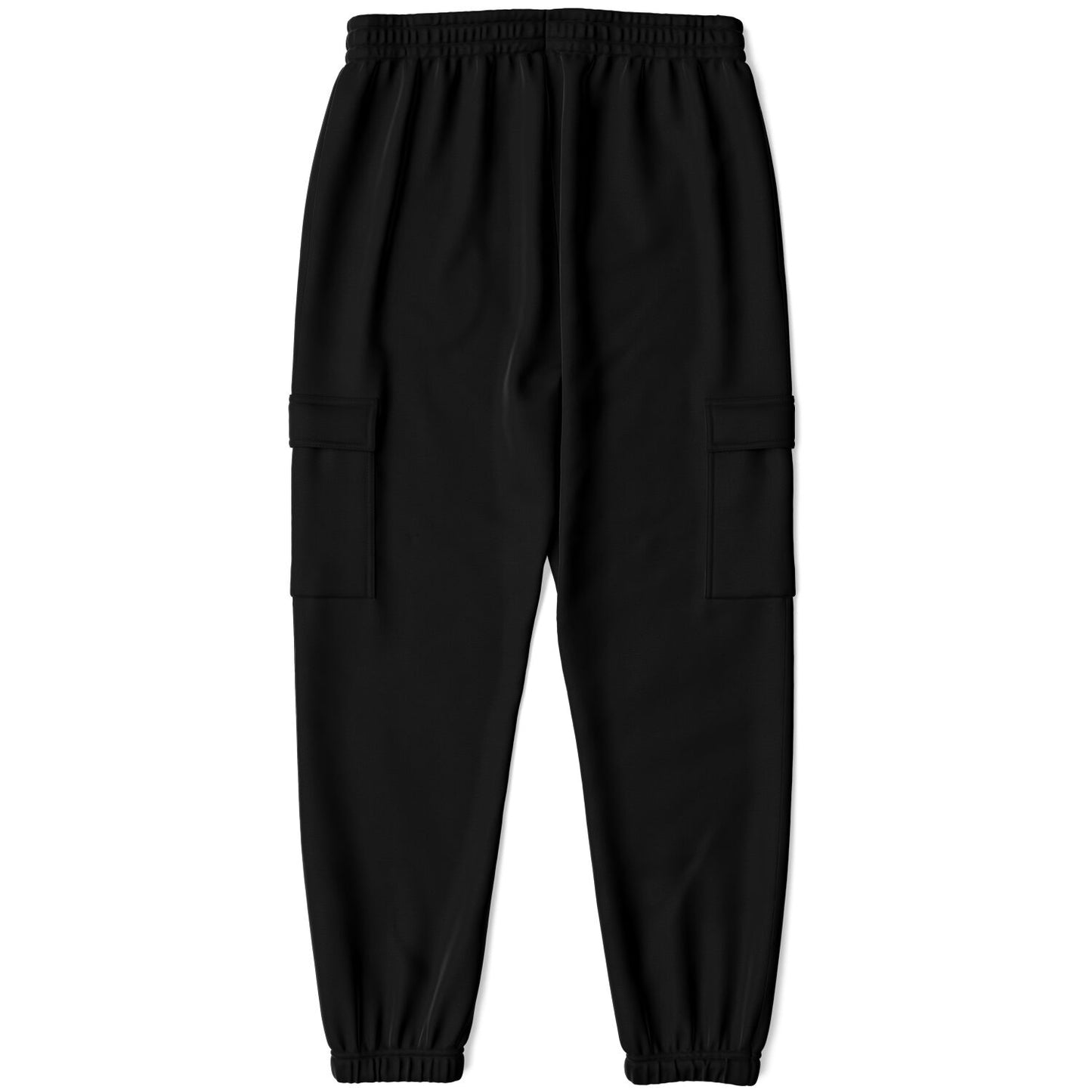 1% Wreath Logo Cargo Black Pants