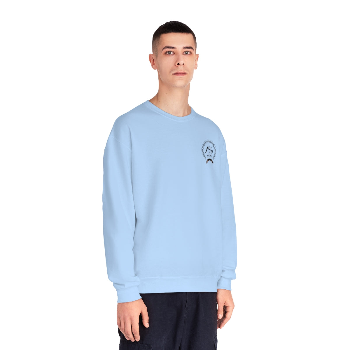 Lifestyle Worth Living | Unisex NuBlend® Crewneck Sweatshirt | One Percent