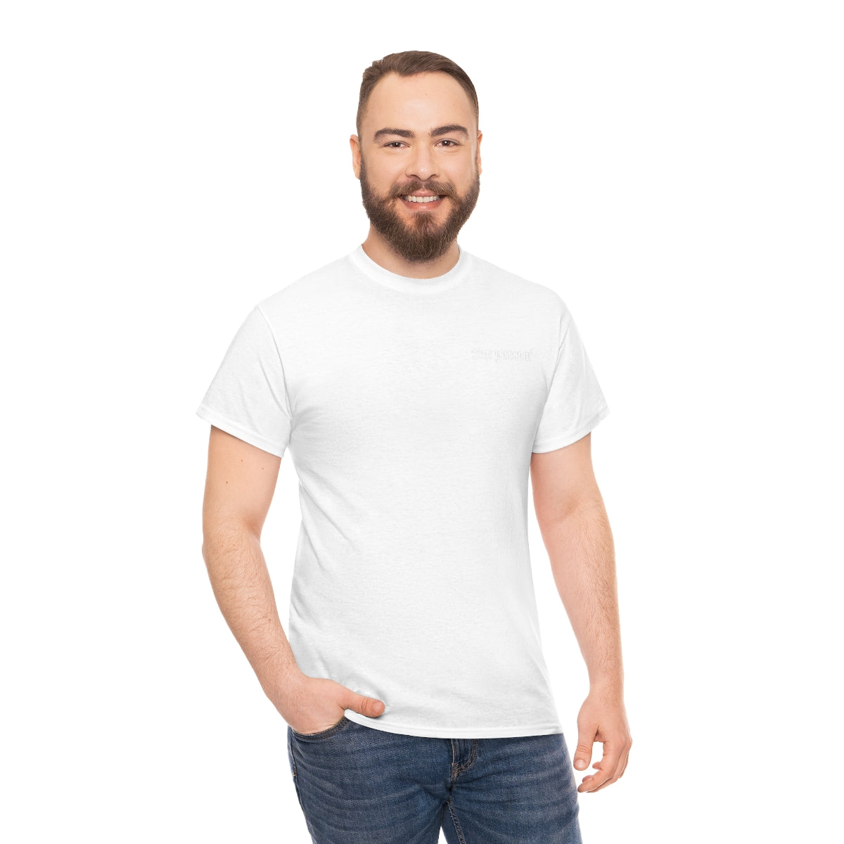 One Percent Black Standard Unisex Heavy Cotton Tee