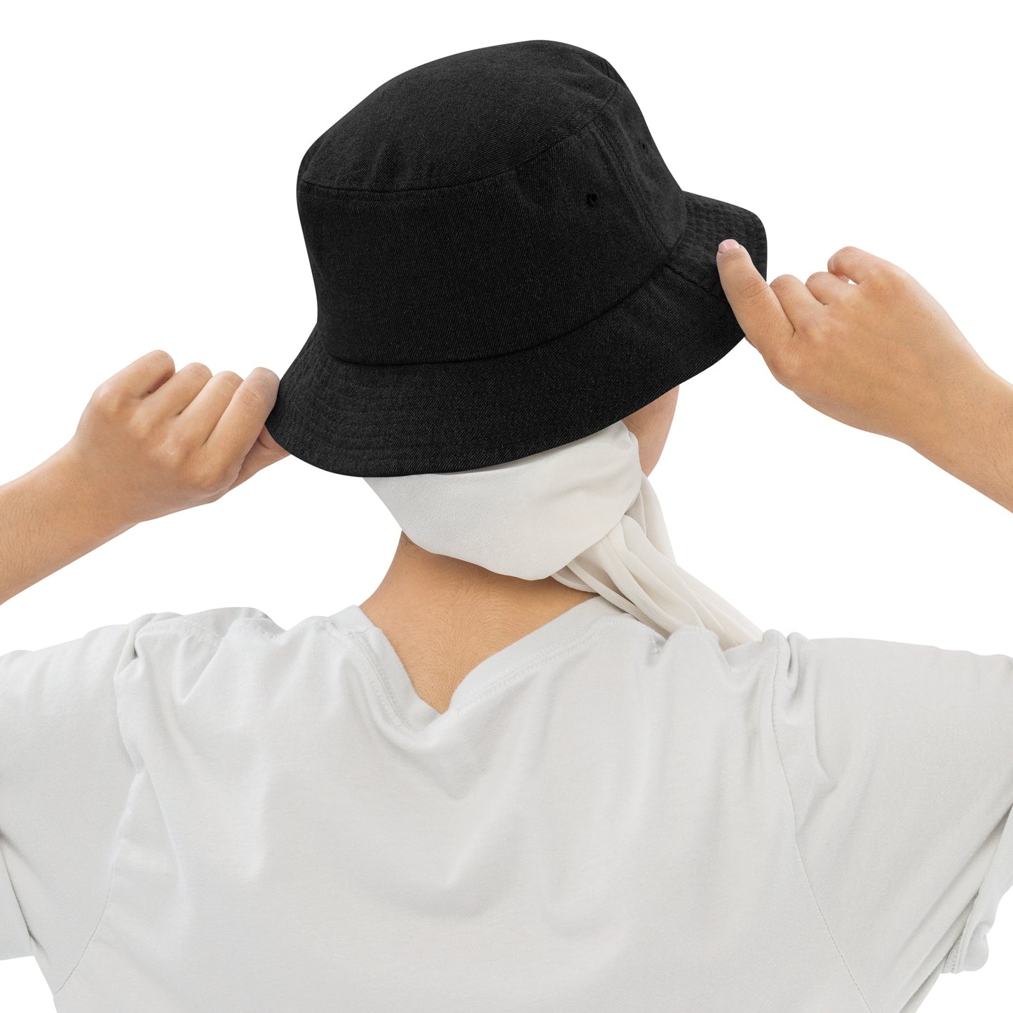 One Percent Denim Bucket Hat