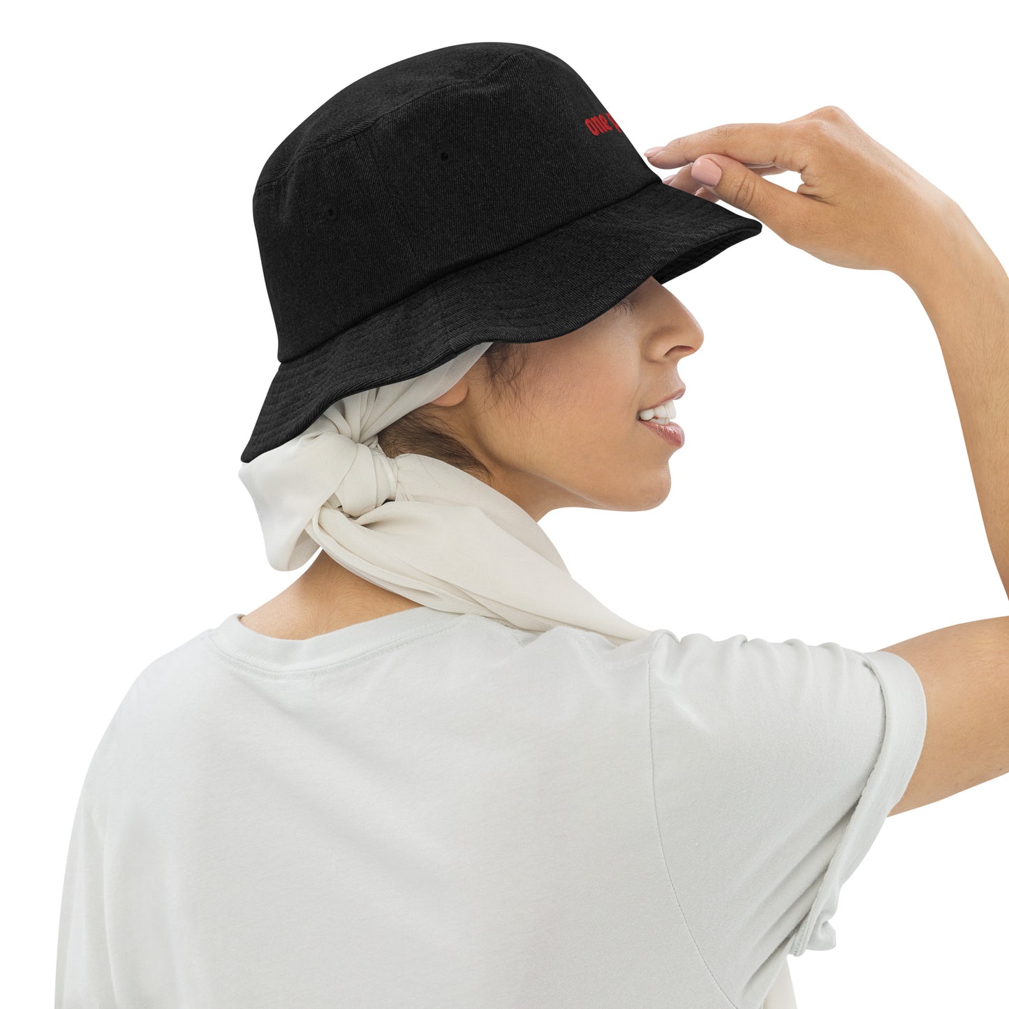 One Percent Denim Bucket Hat