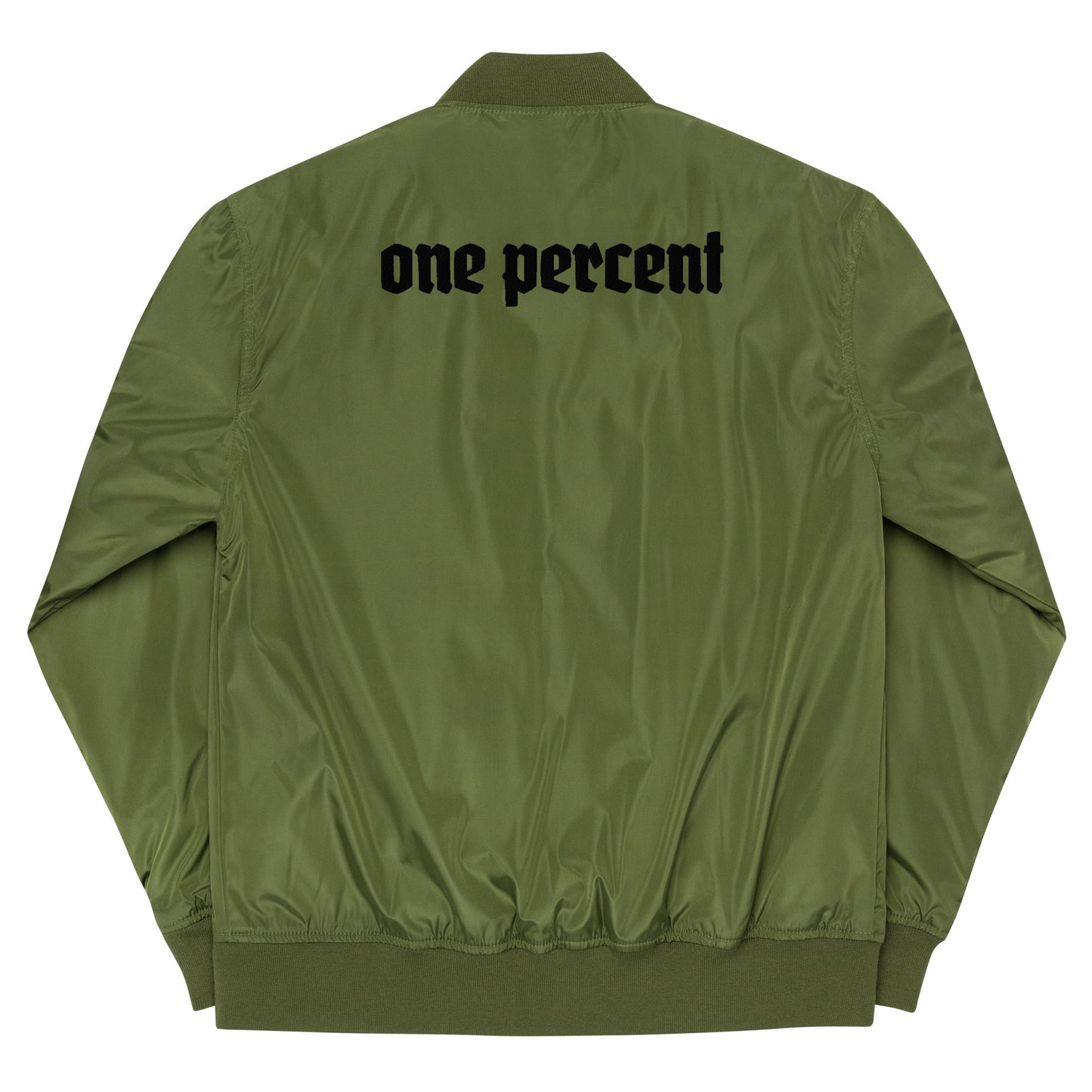 Premium recycled bomber jacket Lotus Flower Style | One Percent
