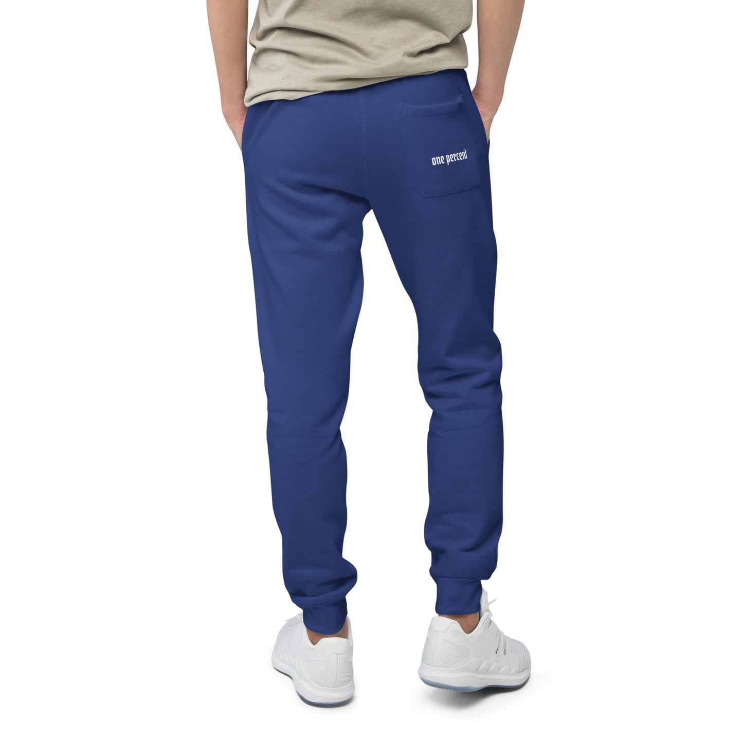 One Percent Unisex fleece sweatpants