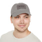 One Percent | Dad Hat with Leather Patch
