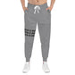 One Percent Unisex Athletic Joggers Sets X Reps Gray Comfortable Fabric