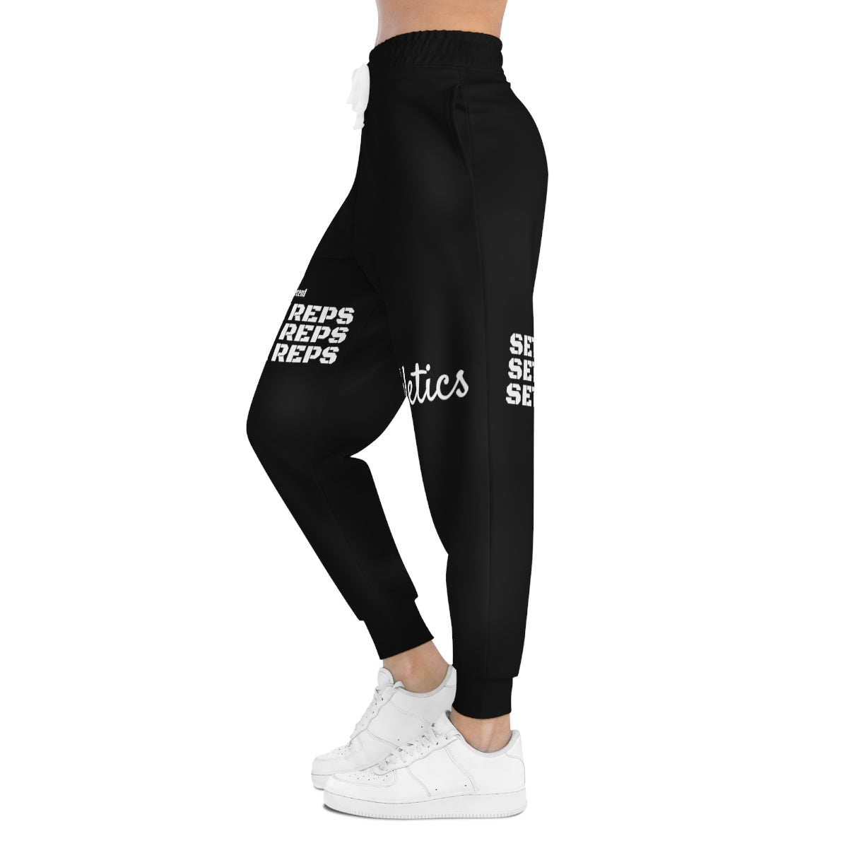 One Percent Unisex Athletics Jogger  | Sets X Reps Black Comfortable Soft Fabric