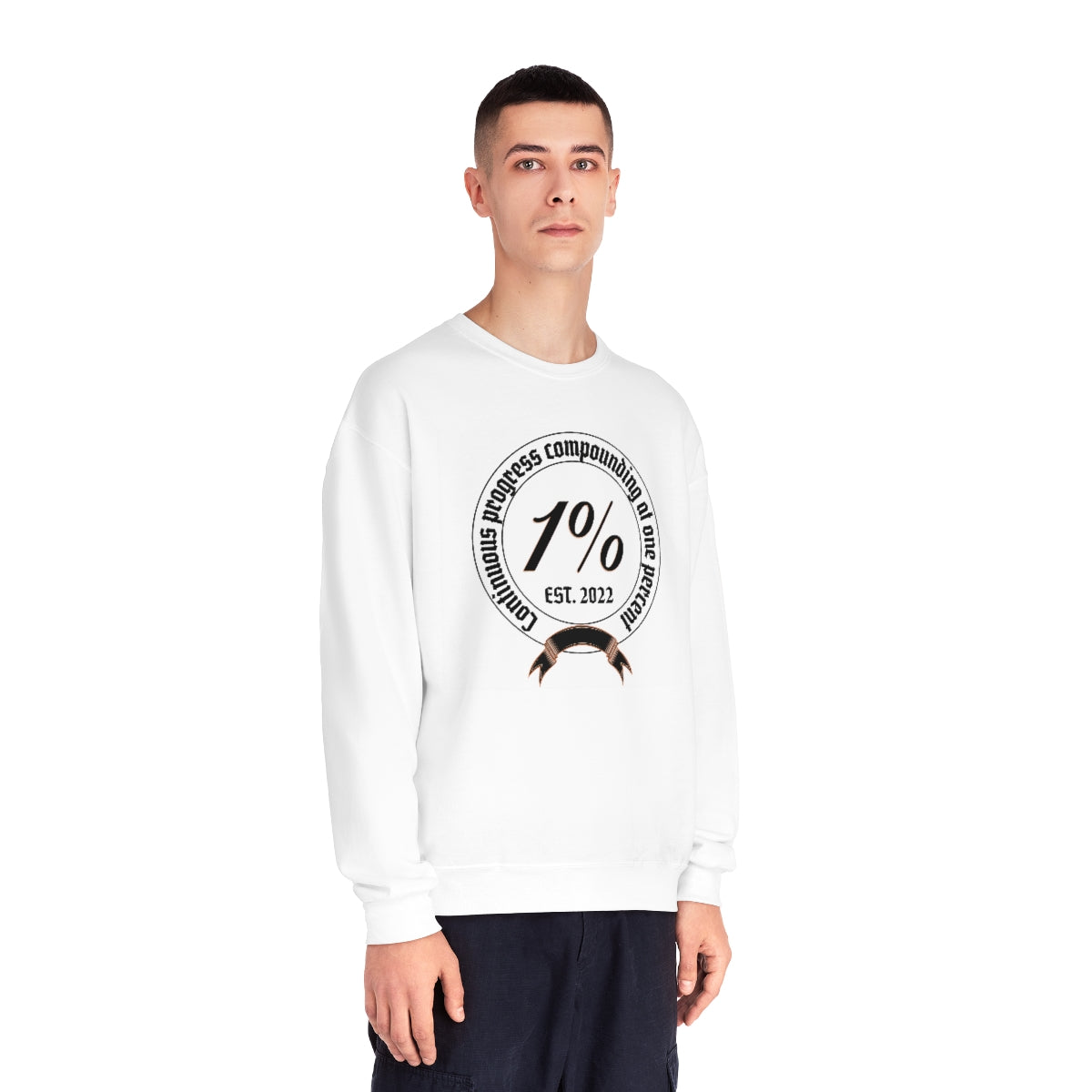 A Lifestyle Worth Living | Unisex NuBlend® Crewneck Sweatshirt | One Percent