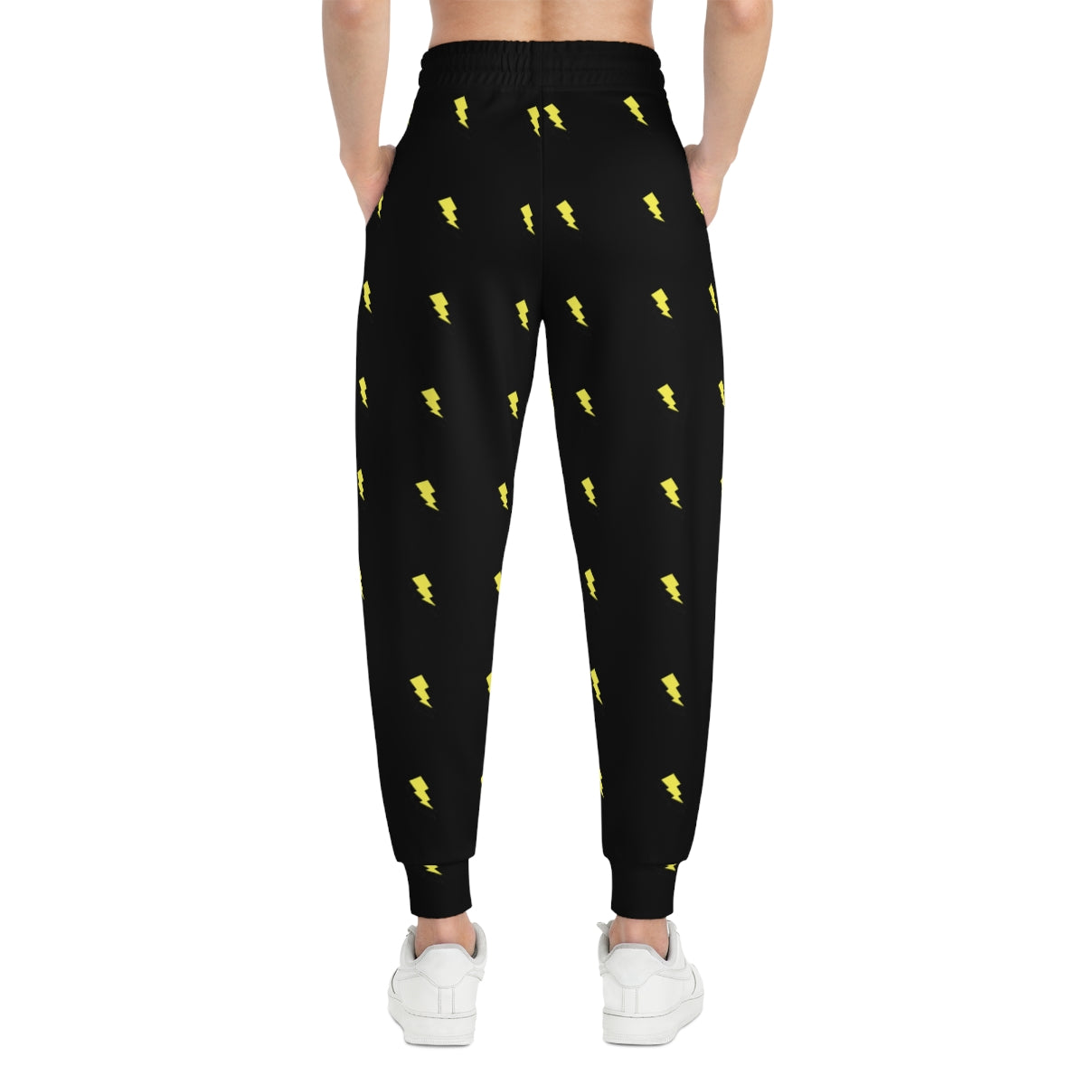 Electric Lightning Athletic Sweatshirt and Jogger Suit (AOP)