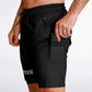 Black Shorts 2 in 1 Mesh Fabric | One Percent