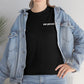 One Percent Black Standard Unisex Heavy Cotton Tee