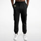 1% Wreath Logo Cargo Black Pants