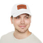 One Percent | Dad Hat with Leather Patch