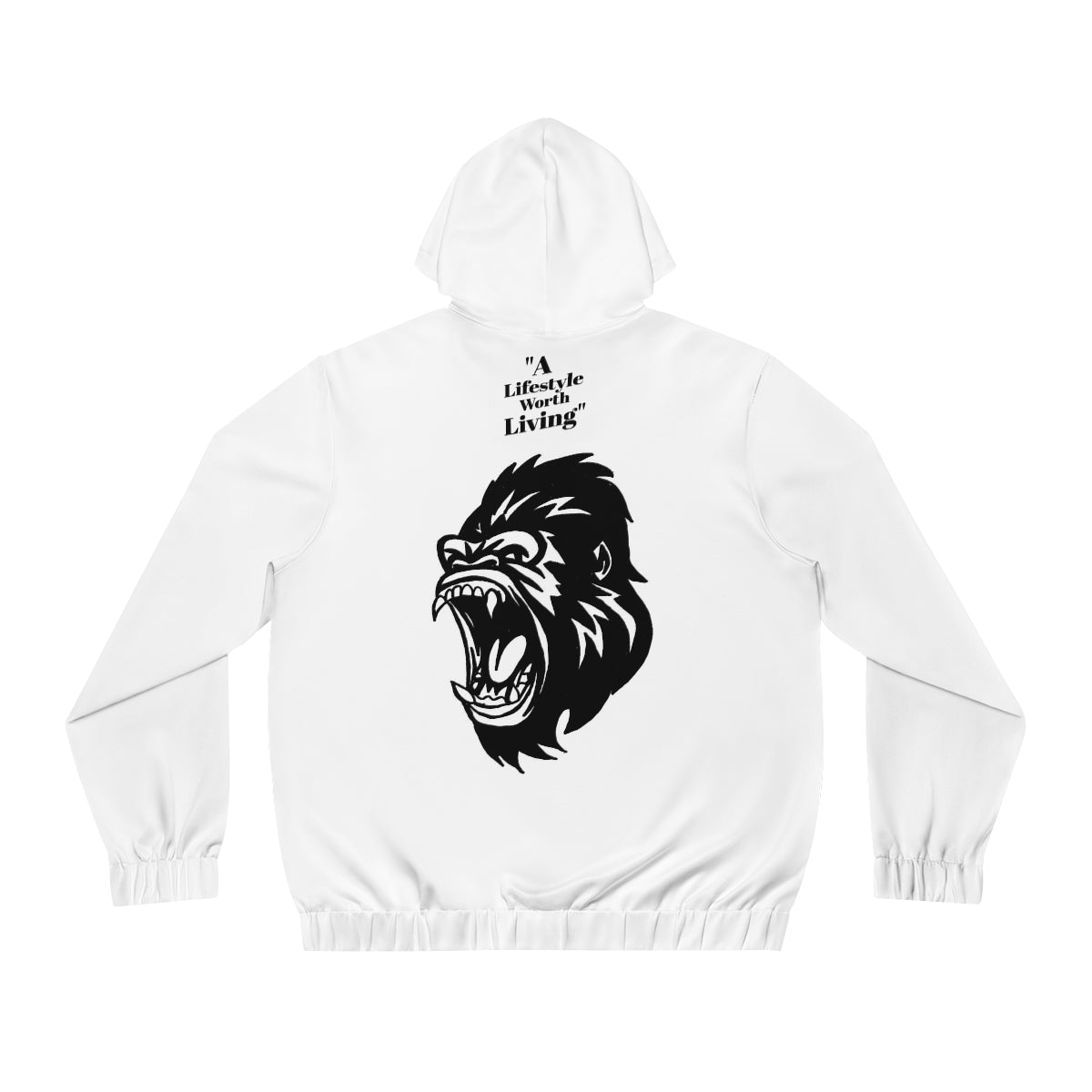 One Percent | Gorilla Mode "A Lifestyle Worth Living" Men's Full-Zip Hoodie