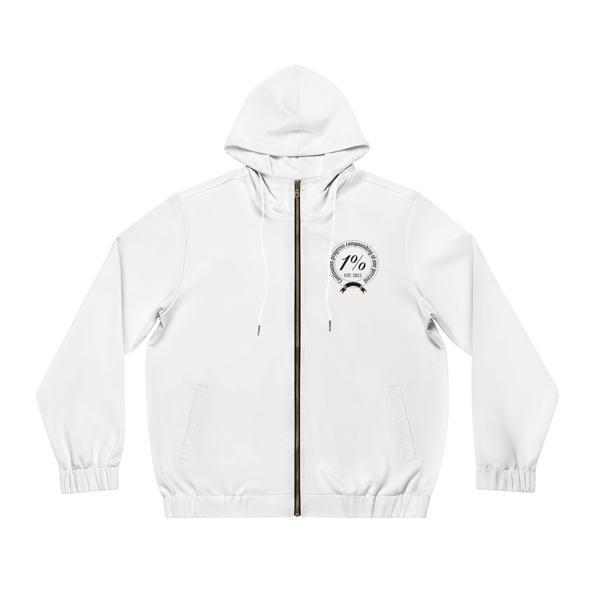 One Percent | Gorilla Mode "A Lifestyle Worth Living" Men's Full-Zip Hoodie