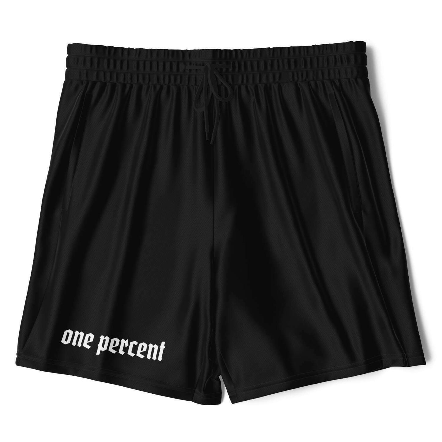 Black Shorts 2 in 1 Mesh Fabric | One Percent