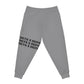 One Percent Unisex Athletic Joggers Sets X Reps Gray Comfortable Fabric