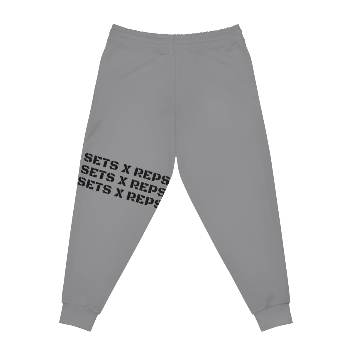 One Percent Unisex Athletic Joggers Sets X Reps Gray Comfortable Fabric