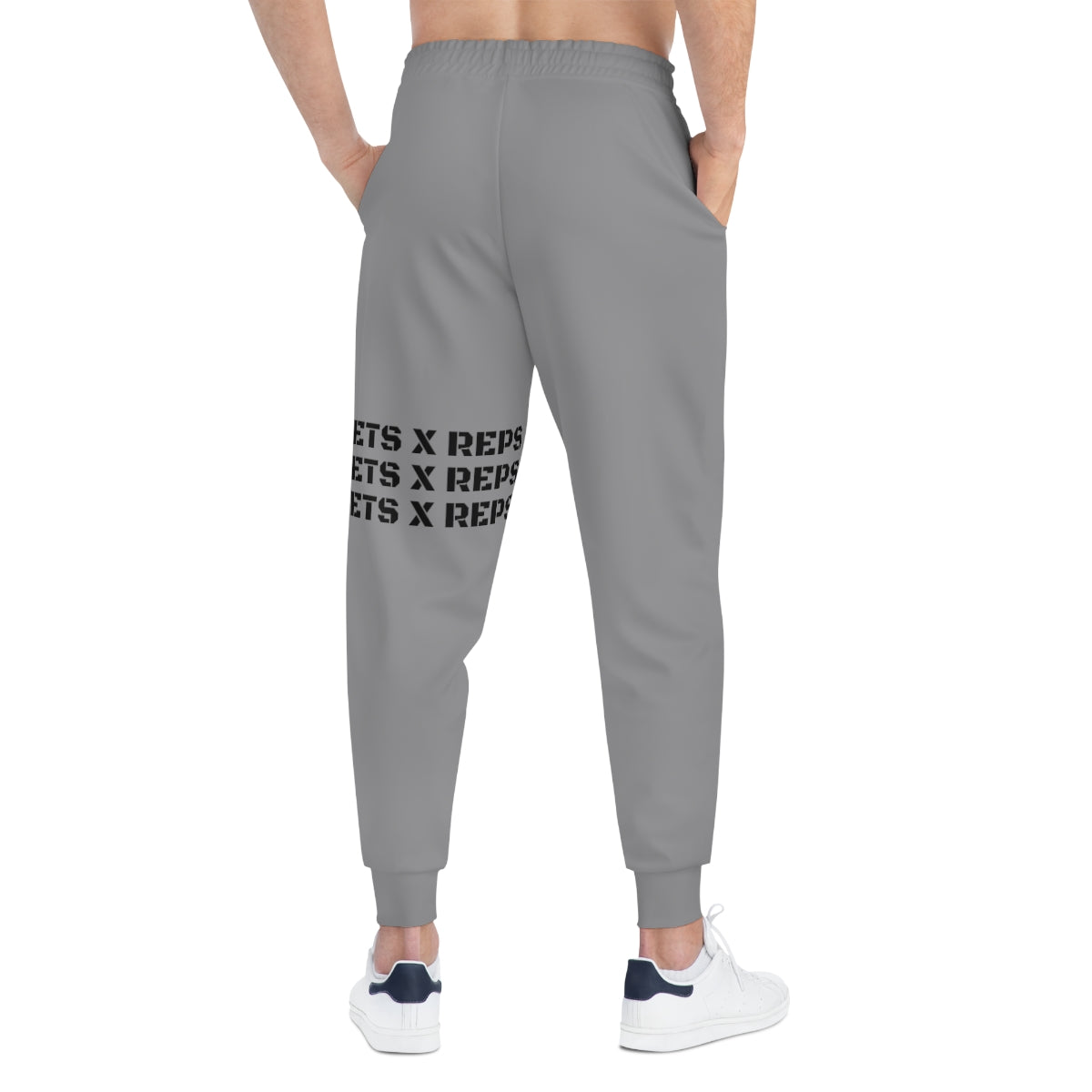 One Percent Unisex Athletic Joggers Sets X Reps Gray Comfortable Fabric