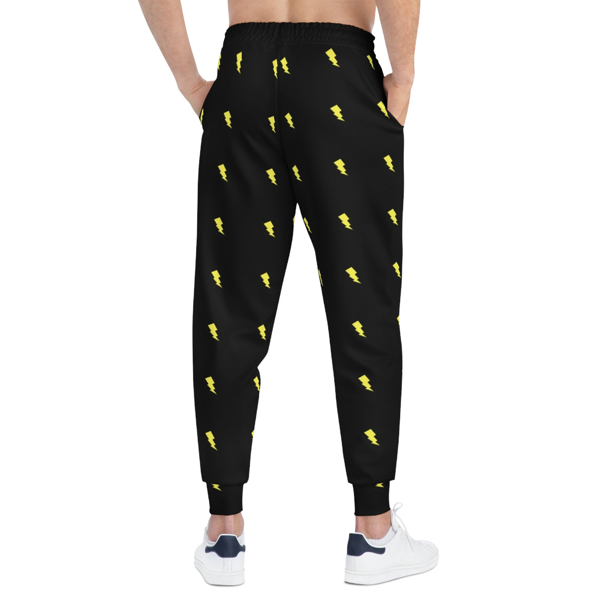 Electric Lightning Athletic Sweatshirt and Jogger Suit (AOP)