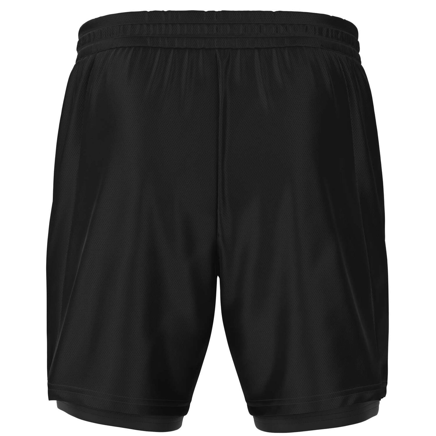 Black Shorts 2 in 1 Mesh Fabric | One Percent