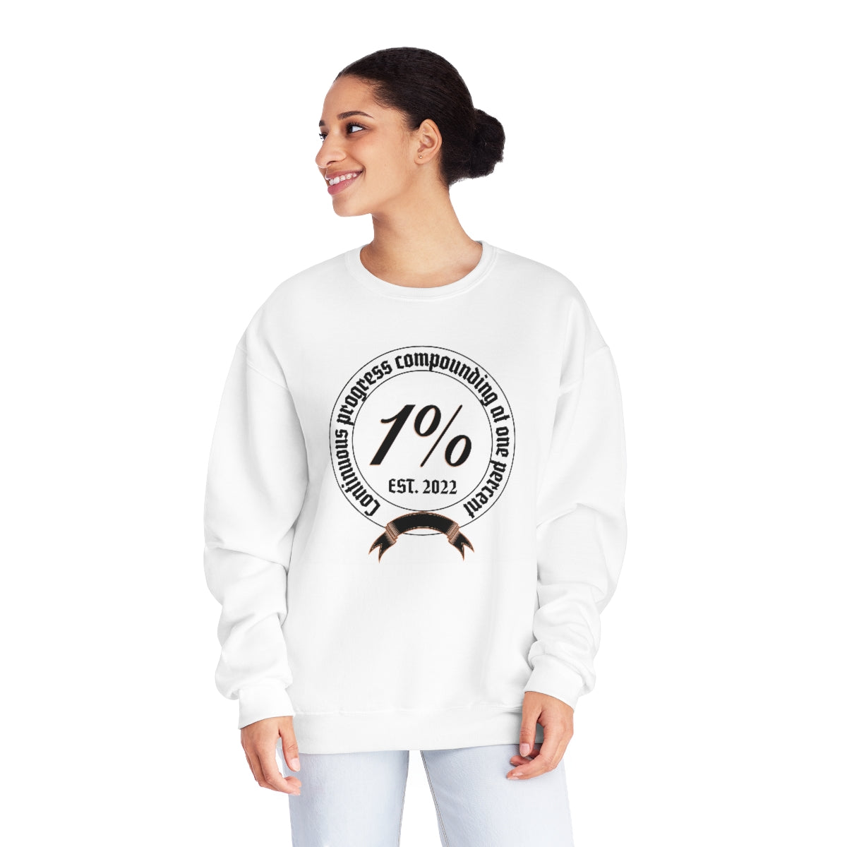 A Lifestyle Worth Living | Unisex NuBlend® Crewneck Sweatshirt | One Percent