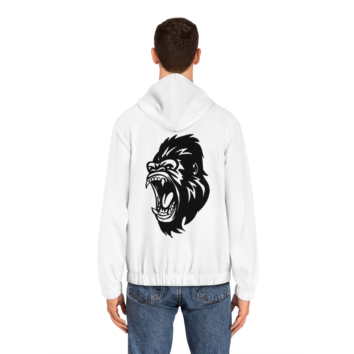 One Percent | Gorilla Mode "A Lifestyle Worth Living" Men's Full-Zip Hoodie