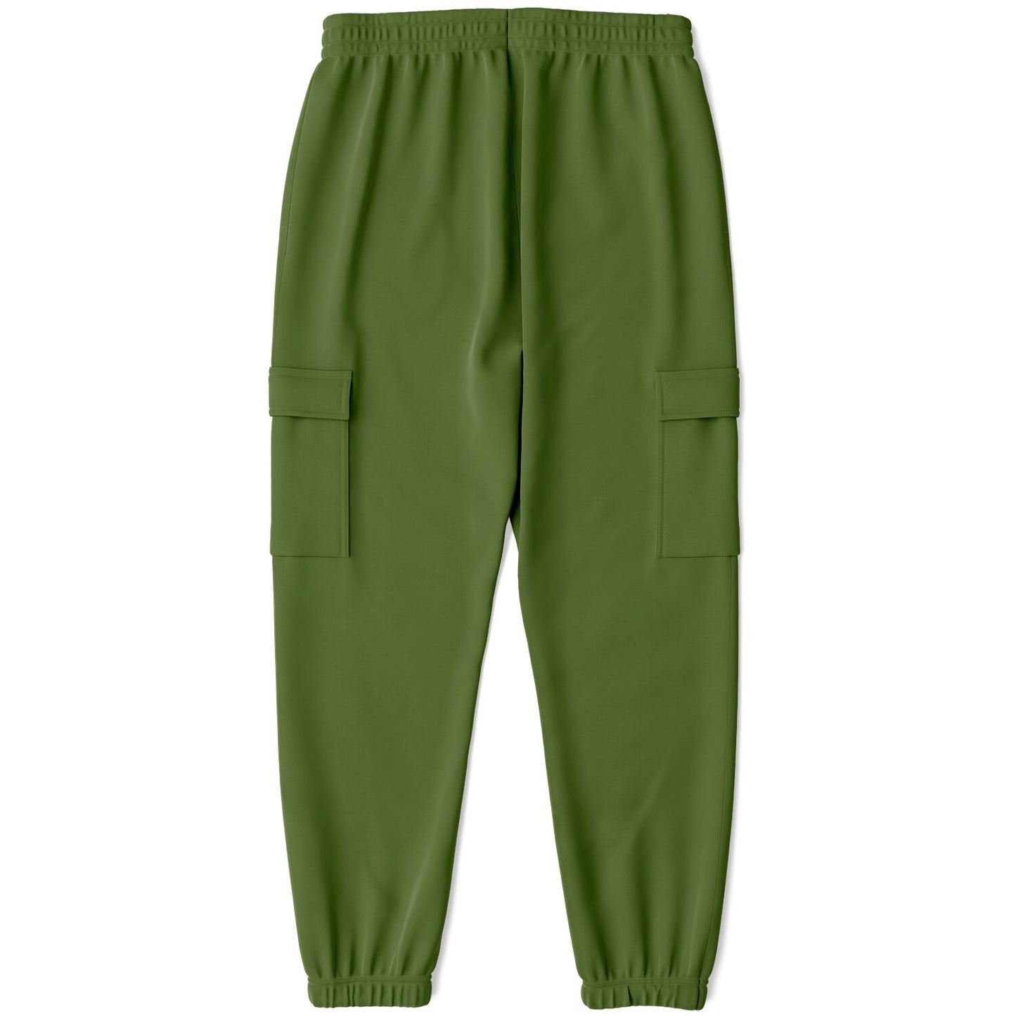 Athletic Cargo Sweatpants Olive Green | 1% Wreath Logo Style