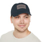 One Percent | Dad Hat with Leather Patch