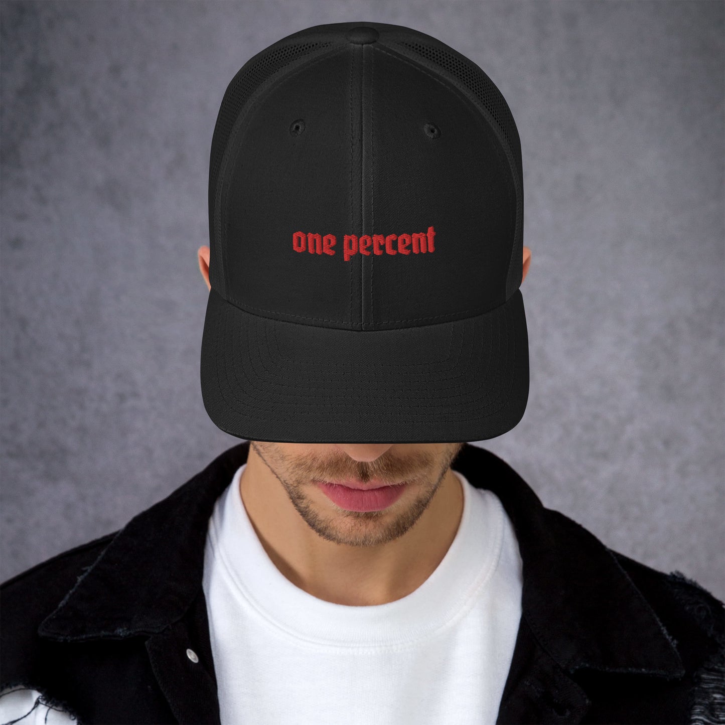 One Percent Trucker Cap