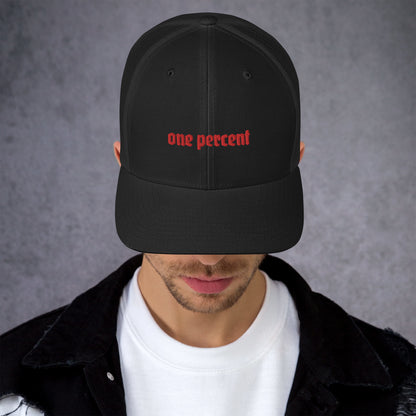 One Percent Trucker Cap