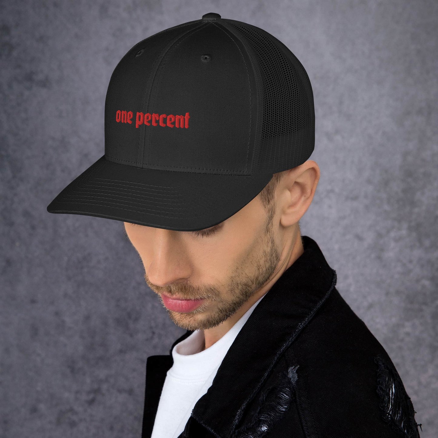 One Percent Trucker Cap