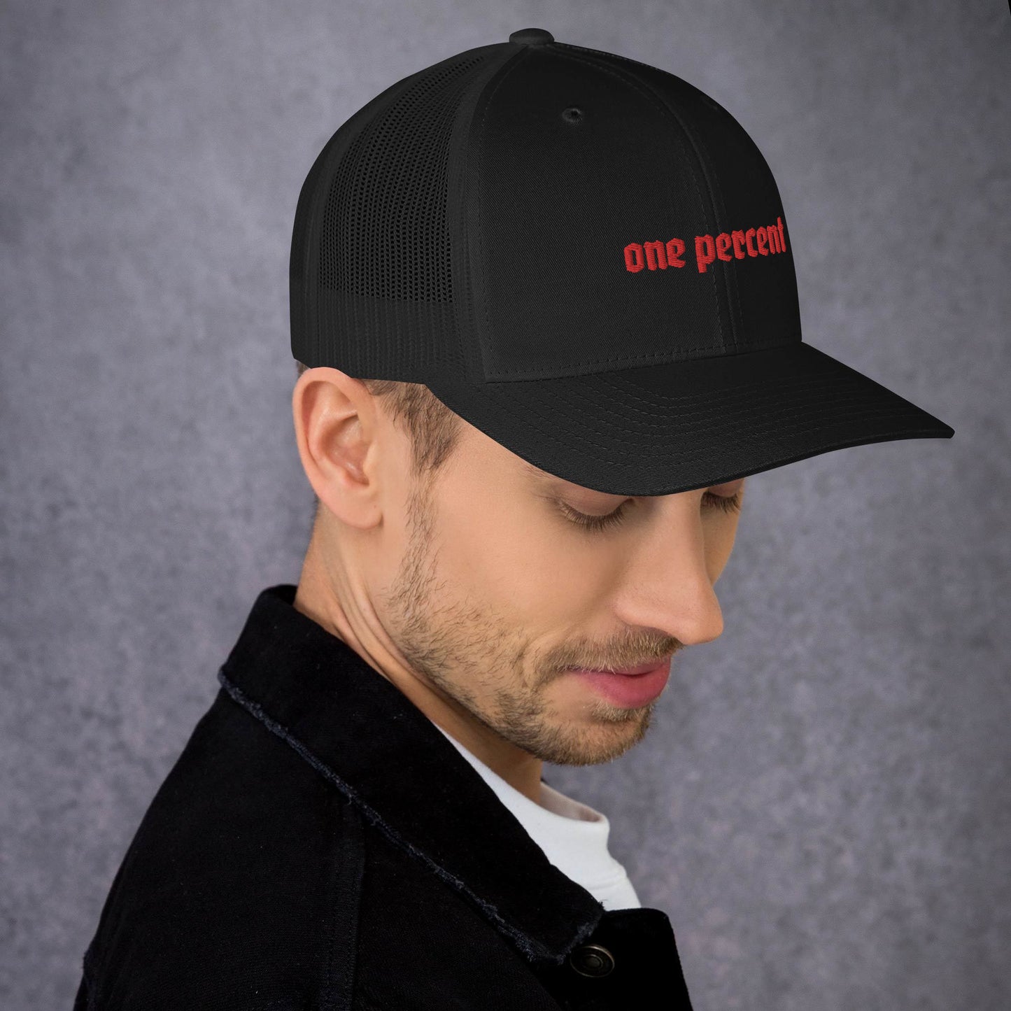 One Percent Trucker Cap