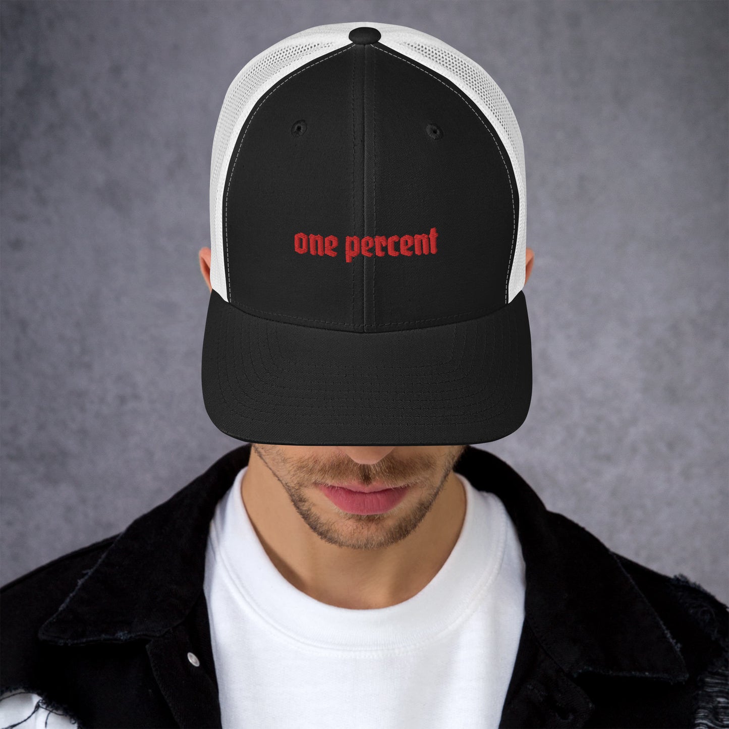 One Percent Trucker Cap