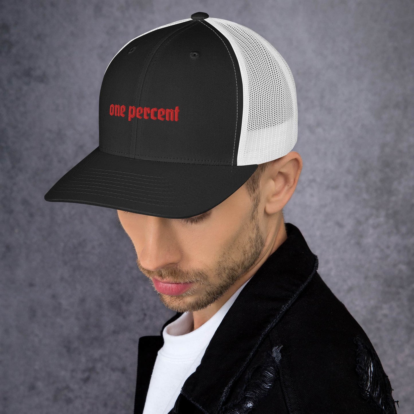 One Percent Trucker Cap