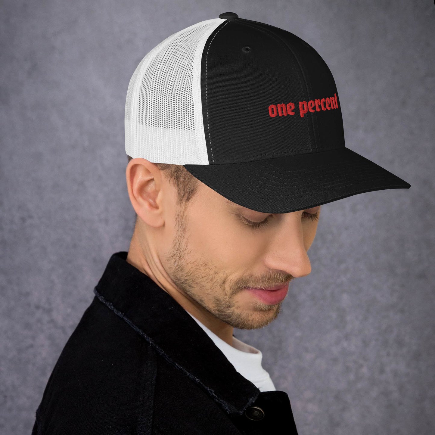 One Percent Trucker Cap