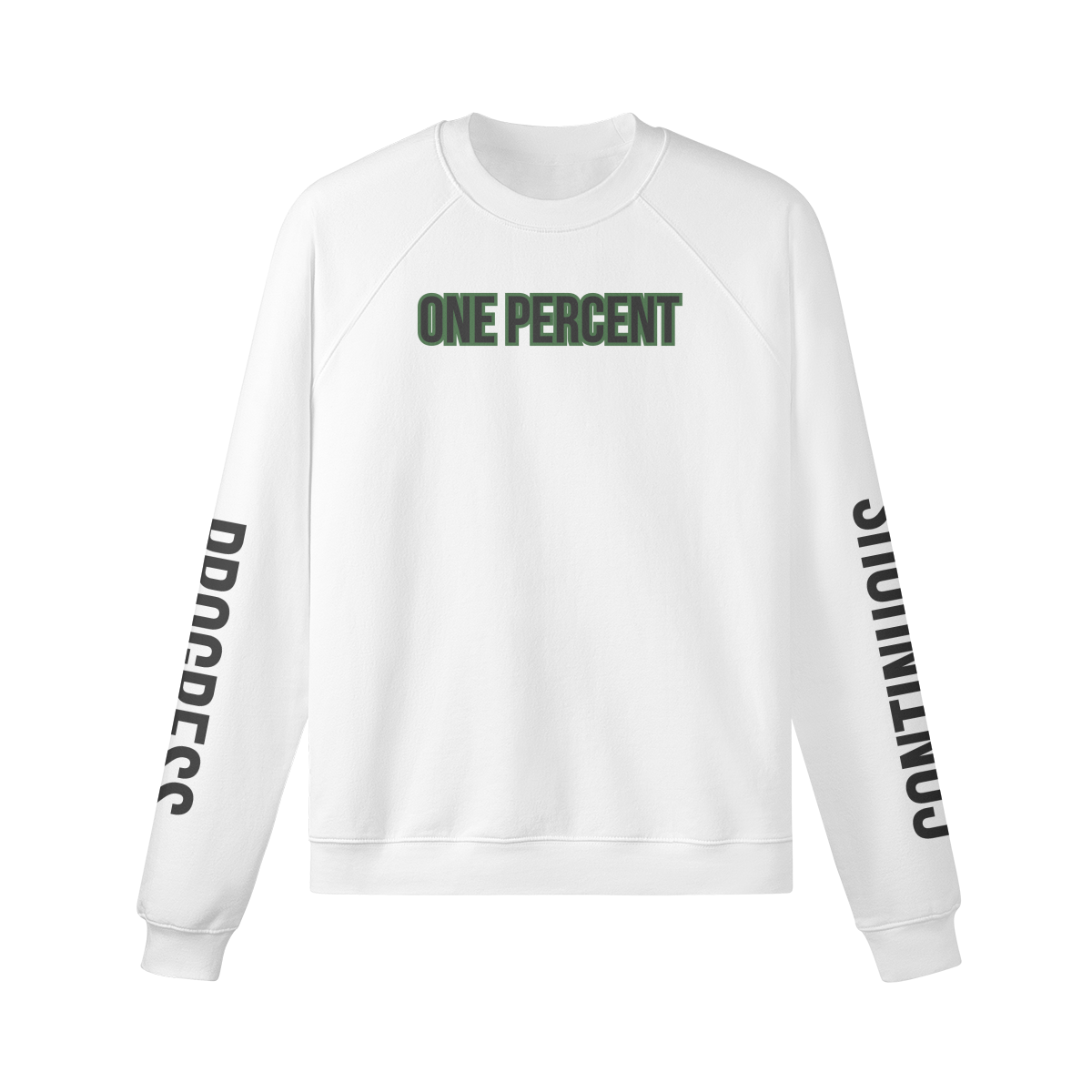 One Percent Continuous Progress | Unisex Fleece-lined Sweatshirt