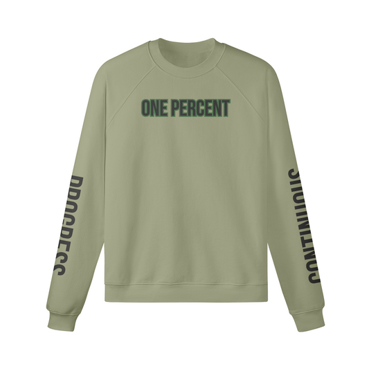 One Percent Continuous Progress | Unisex Fleece-lined Sweatshirt