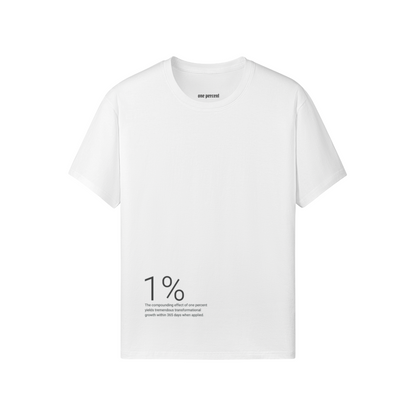 1% Paragraph Unisex Classic Fit Crew Neck T-shirt